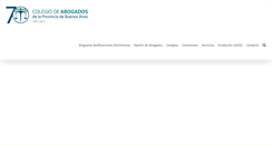 Desktop Screenshot of colproba.org.ar